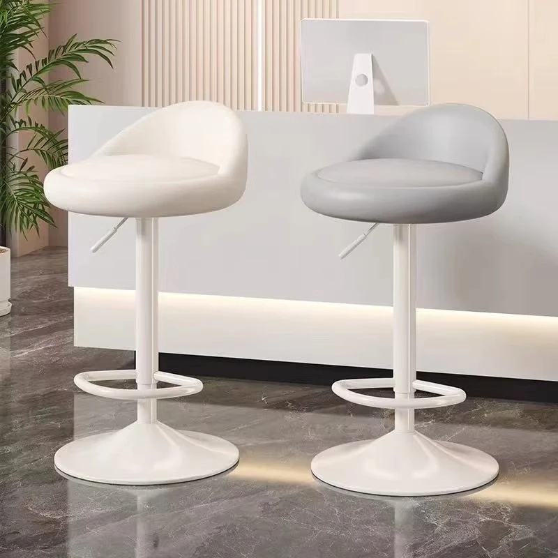 Modern home bar stool with PU leather and metal frame, commercial high bar chair
Modern home bar stool with PU leather and metal frame, commercial high bar chair