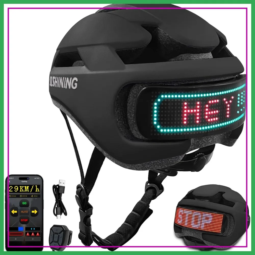 Smart Bike Helmet with Light for Adult Teens Mountain Road Cycling Electric Scooter Skateboard Skating
Smart Bike Helmet with Light for Adult Teens Mountain Road Cycling Electric Scooter Skateboard Skating