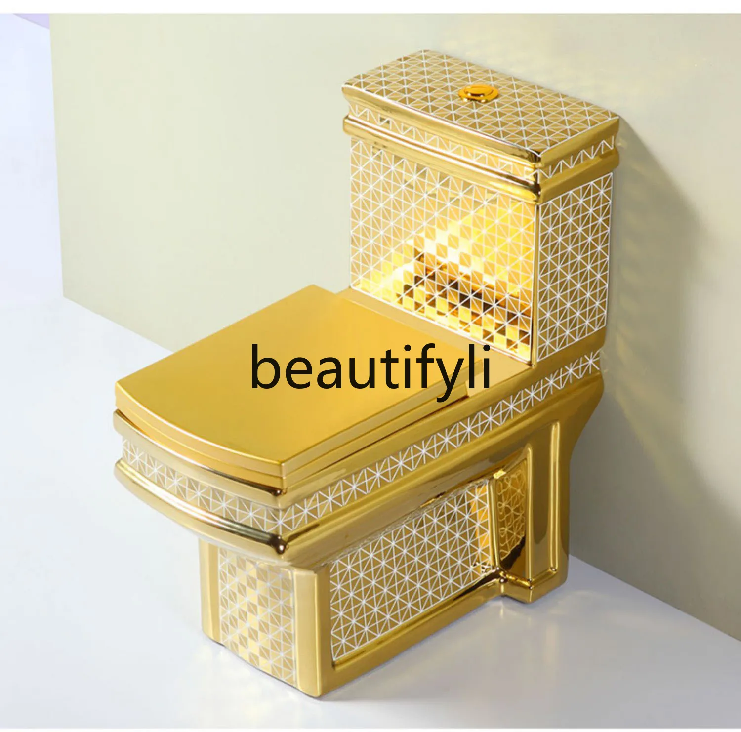 Modern, golden toilet, heroic, golden toilet, square hotel, high temperature electroplating
Modern, golden toilet, heroic, golden toilet, square hotel, high temperature electroplating