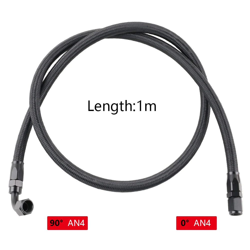 Racing Car 1M AN4 Black Braided Oil Fuel Fittings Hose End 0+90 Degree Oil Adaptor Kit Oil Fuel Hose Line
Racing Car 1M AN4 Black Braided Oil Fuel Fittings Hose End 0+90 Degree Oil Adaptor Kit Oil Fuel Hose Line