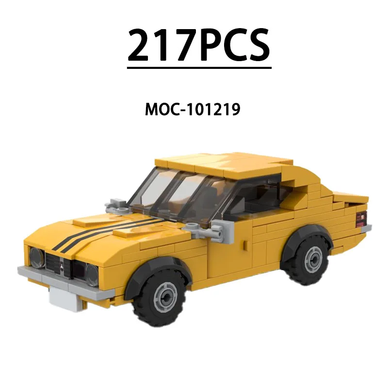 MOC-101219 Building Block Small Sports Car Racing Car Model 217 Pieces Children Educational Birthday Christmas New Year Toy Gift
MOC-101219 Building Block Small Sports Car Racing Car Model 217 Pieces Children Educational Birthday Christmas New Year Toy Gift