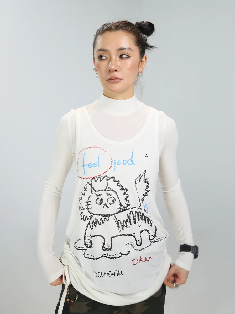 Оригинальный весенний многослойный шерстяной жилет со львом 202, женский мягкий вязаный топ с поясом, модный универсальный принт, облегающий...
Оригинальный весенний многослойный шерстяной жилет со львом 202, женский мягкий вязаный топ с поясом, модный универсальный принт, облегающий...