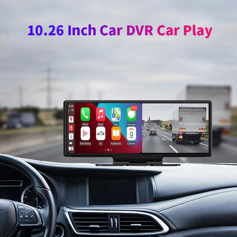 New 10.26" 4K Car Camera Dash Cam DVR Wifi Carplay & Android Auto GPS AUX Car Mirror Video Recorder night vision APP control FM
New 10.26" 4K Car Camera Dash Cam DVR Wifi Carplay & Android Auto GPS AUX Car Mirror Video Recorder night vision APP control FM