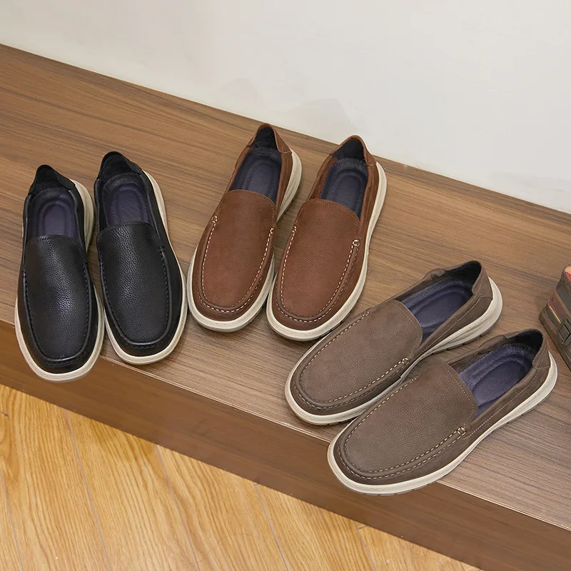 Retro All Genuine Leather Men's Shoes Casual Cowhide Shoes Black
Retro All Genuine Leather Men's Shoes Casual Cowhide Shoes Black