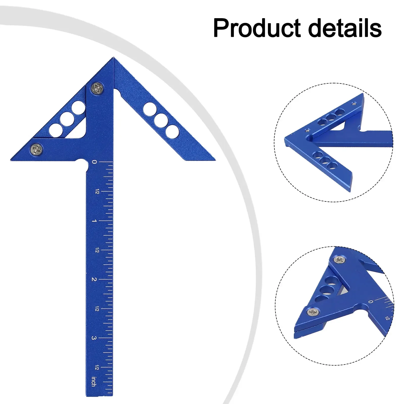 Angle Line Tool Center Finder Carpentry Works Angle Measurement Tool Blue Measurement Gear Precision Measuring Tool
Angle Line Tool Center Finder Carpentry Works Angle Measurement Tool Blue Measurement Gear Precision Measuring Tool