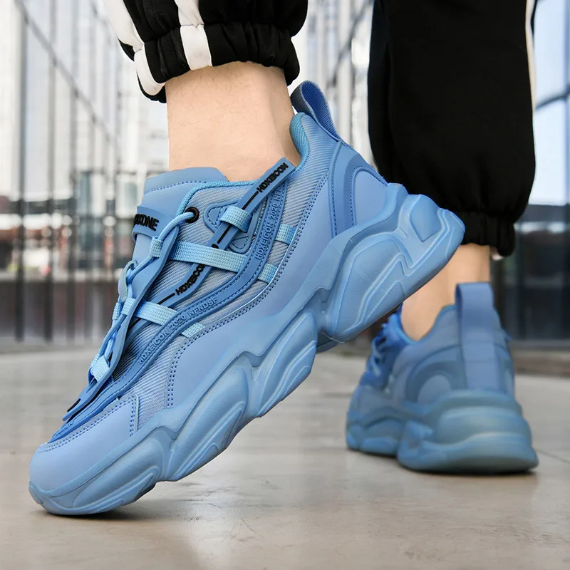 Мужская обувь Four Seasons, новинка 2025 года, спортивная обувь на толстой подошве с дышащей сеткой для молодежи, универсальные повседневные кроссовки
Мужская обувь Four Seasons, новинка 2025 года, спортивная обувь на толстой подошве с дышащей сеткой для молодежи, универсальные повседневные кроссовки