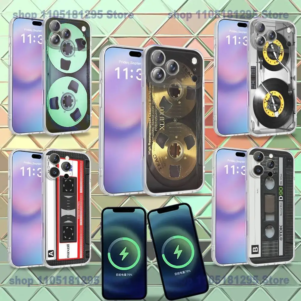 Retro Magnetic Radio Tape Cassette Phone Case For iPhone 16,14,17,13,15,12,Air,Plus,Pro,Max,E,Mini Frosted for MagSafe Magnetic
Retro Magnetic Radio Tape Cassette Phone Case For iPhone 16,14,17,13,15,12,Air,Plus,Pro,Max,E,Mini Frosted for MagSafe Magnetic