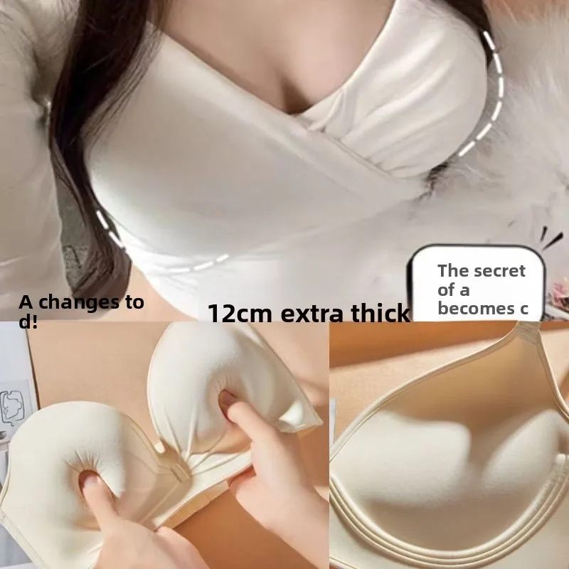 Экстремальный бюстгальтер пуш-ап 12 см для маленькой груди — бесшовный невидимый бюстгальтер-футболка, сексуальный лифтинг и глубокий
Экстремальный бюстгальтер пуш-ап 12 см для маленькой груди — бесшовный невидимый бюстгальтер-футболка, сексуальный лифтинг и глубокий