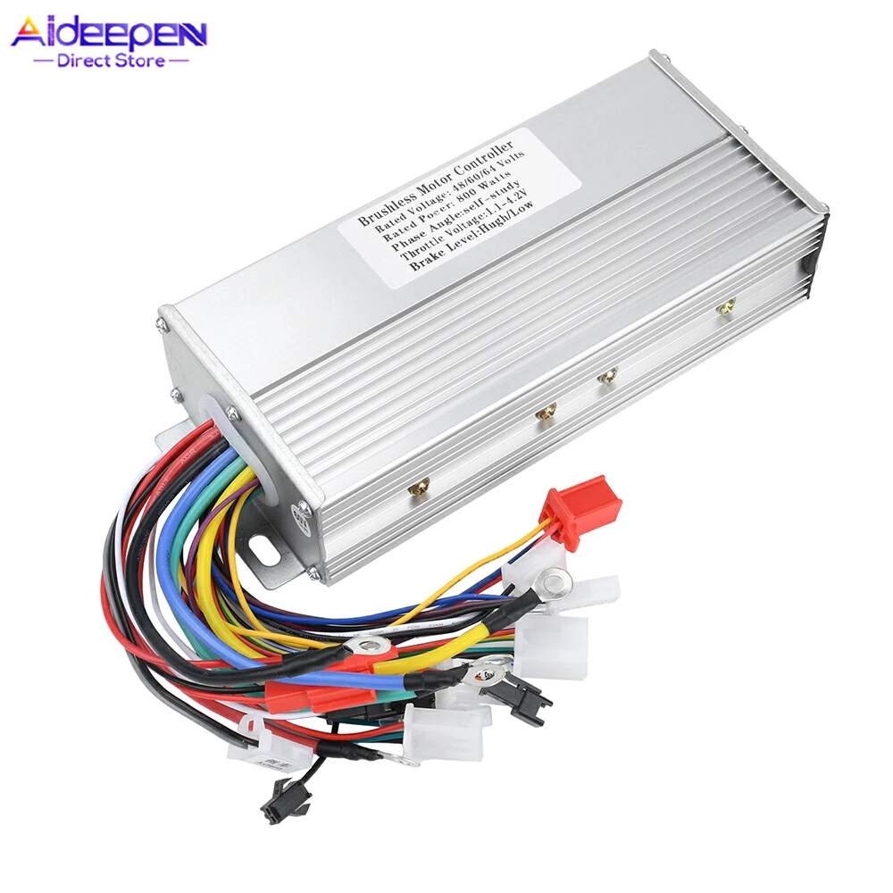 800W Smart Brushless Controller Electric Bicycle Multifunction Integrated Control System 48V 60V 64V 35A Motor Controller
800W Smart Brushless Controller Electric Bicycle Multifunction Integrated Control System 48V 60V 64V 35A Motor Controller