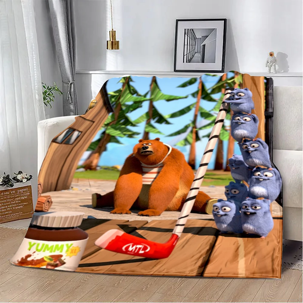 Cartoon Grizzy and The Lemmings Print Blanket Picnic Blanket Warm Blanket Soft and Comfortable Blanket Home Travel Birthday Gift
Cartoon Grizzy and The Lemmings Print Blanket Picnic Blanket Warm Blanket Soft and Comfortable Blanket Home Travel Birthday Gift