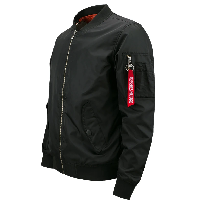 Men's Casual Pilot Jacket, Outdoor Autumn/tiger Embroidery, Waterproof and Windproof MA-1 Flight Jacket, with Pockets, Stand Col
Men's Casual Pilot Jacket, Outdoor Autumn/tiger Embroidery, Waterproof and Windproof MA-1 Flight Jacket, with Pockets, Stand Col