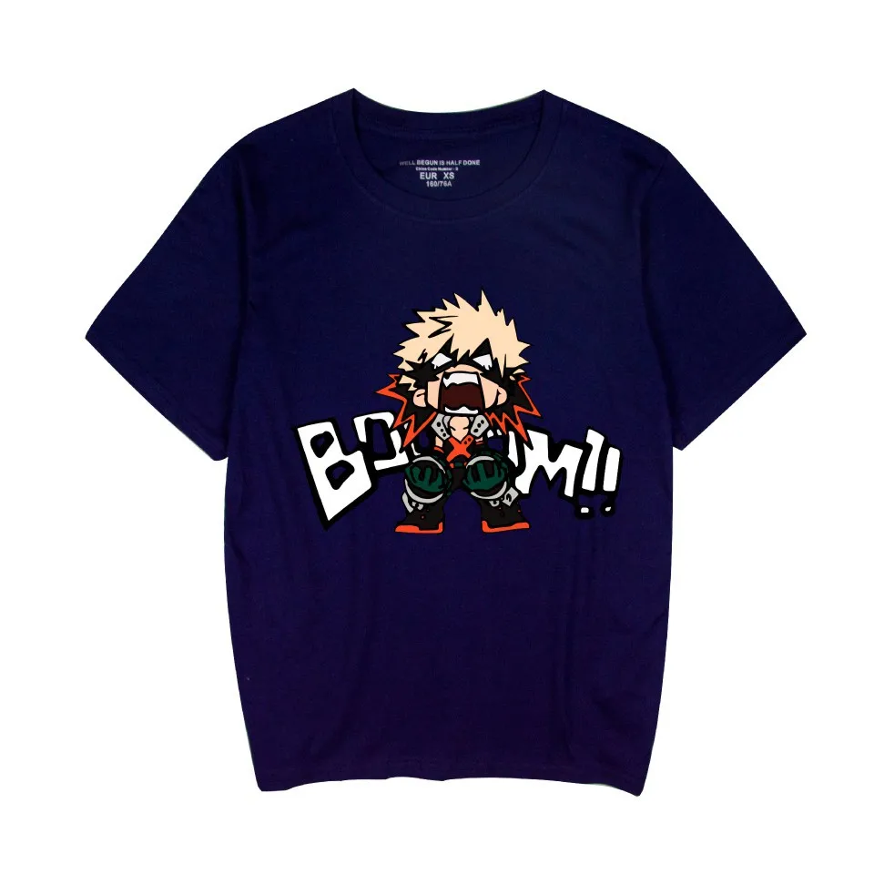 Japanese anime My Hero Academy printed round neck short sleeved T-shirt My Hero Academy
Japanese anime My Hero Academy printed round neck short sleeved T-shirt My Hero Academy
