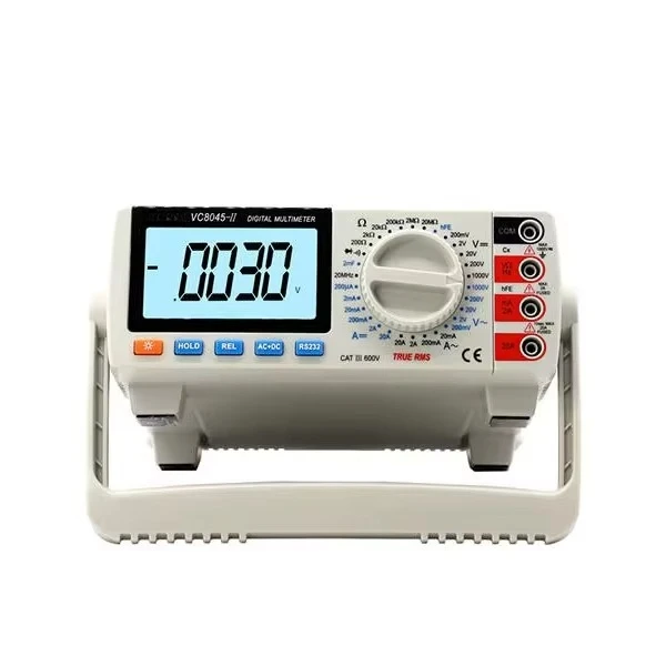 VC8045-II High Precision Desktop Multimeter True RMS 19999 Counting Electrician Desktop Electronic Measuring Instrument
VC8045-II High Precision Desktop Multimeter True RMS 19999 Counting Electrician Desktop Electronic Measuring Instrument