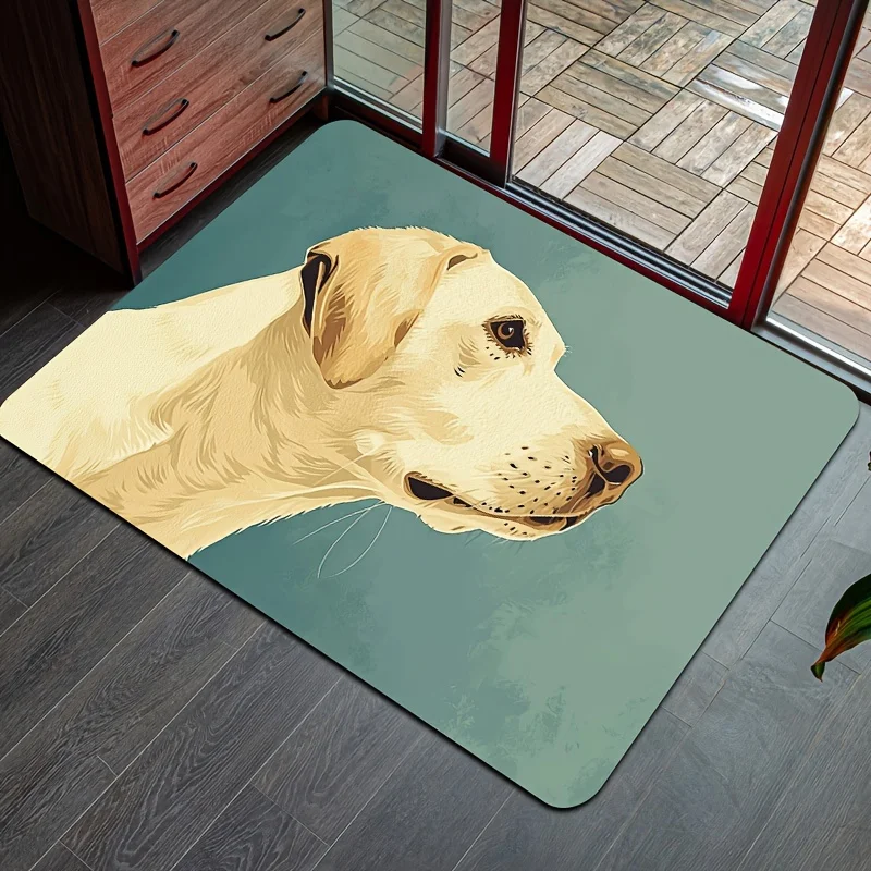 Golden Retriever Dog Design Area Rug - 8mm Thick, Machine Washable, Perfect for Gaming Room, Bathroom, Kitchen, Living Room, Bedroom, and Entryway Decor
Golden Retriever Dog Design Area Rug - 8mm Thick, Machine Washable, Perfect for Gaming Room, Bathroom, Kitchen, Living Room, Bedroom, and Entryway Decor