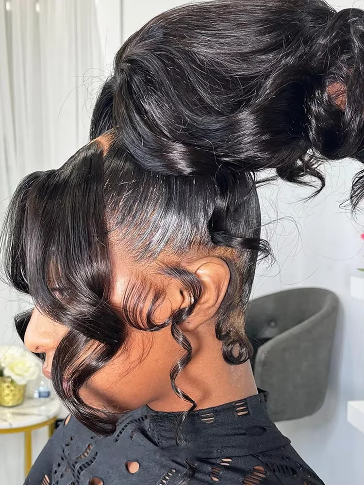 360 Lace Front Wig Body Wave Human Hair Wigs 13x4 13x6 Hd Lace Frontal Wig Ponytail Human Hair Black Wig Brazilian Hair Wigs
360 Lace Front Wig Body Wave Human Hair Wigs 13x4 13x6 Hd Lace Frontal Wig Ponytail Human Hair Black Wig Brazilian Hair Wigs