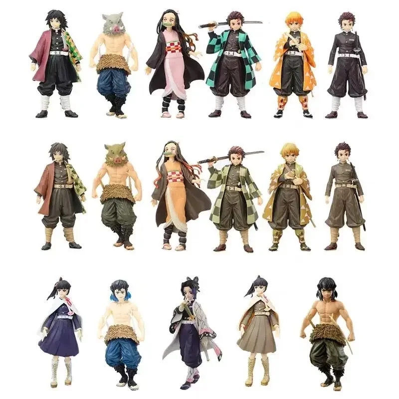 Аниме Фигурка 16 ~ 18 см, рассекающий демонов киметасу, No Yaiba Kamado Tanjirou Kamado Nezuko, милые игрушки, детская Коллекционная модель, ПВХ кукла, подарок
Аниме Фигурка 16 ~ 18 см, рассекающий демонов киметасу, No Yaiba Kamado Tanjirou Kamado Nezuko, милые игрушки, детская Коллекционная модель, ПВХ кукла, подарок