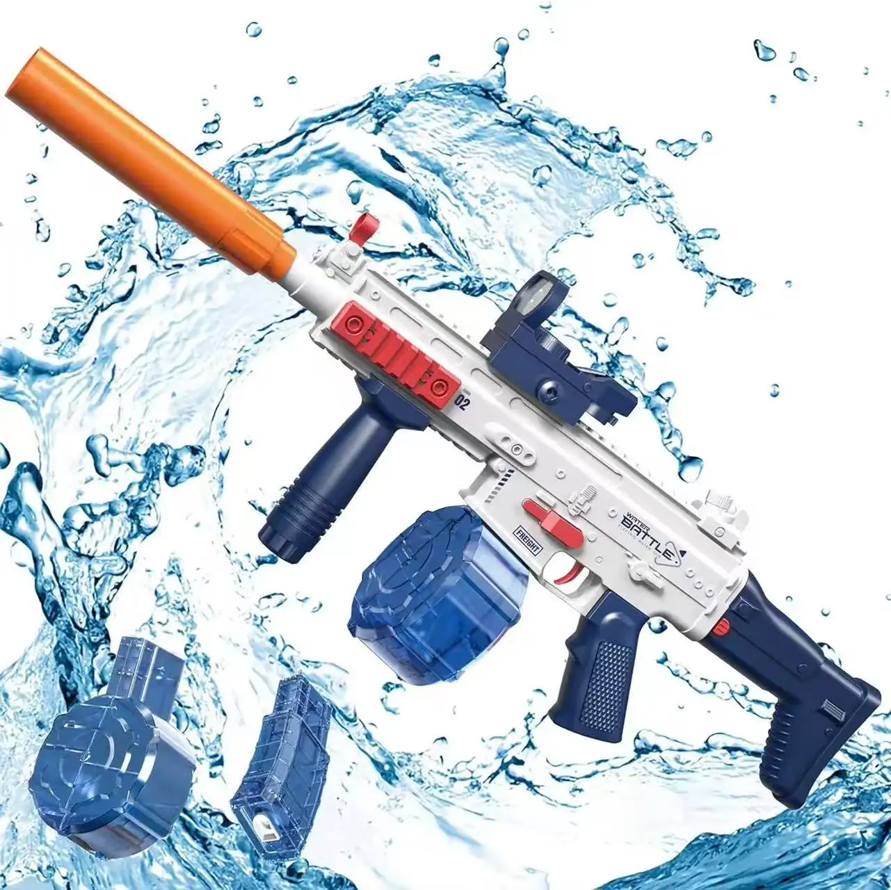 SCAR Electric Water Gun Pistol - Automatic Shooting Game Toy Summer Outdoor Beach Water Fight Toy Gifts
SCAR Electric Water Gun Pistol - Automatic Shooting Game Toy Summer Outdoor Beach Water Fight Toy Gifts