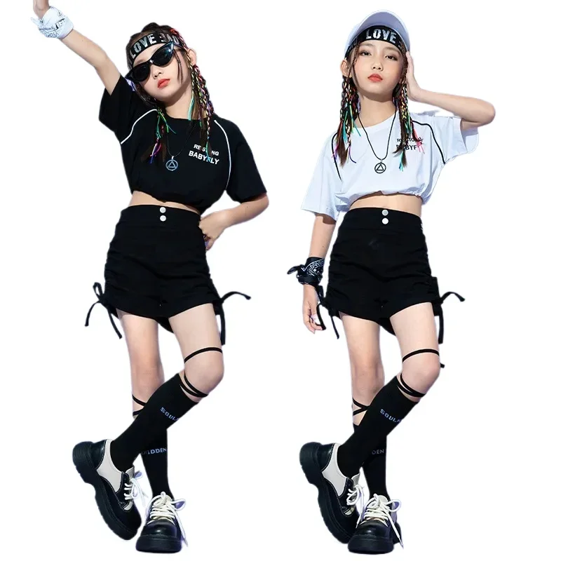 Джазовое платье для девочек, летний укороченный костюм в стиле хип-хоп с высокой талией для девочек, детский сценический индивидуальный подиумный костюм
Джазовое платье для девочек, летний укороченный костюм в стиле хип-хоп с высокой талией для девочек, детский сценический индивидуальный подиумный костюм