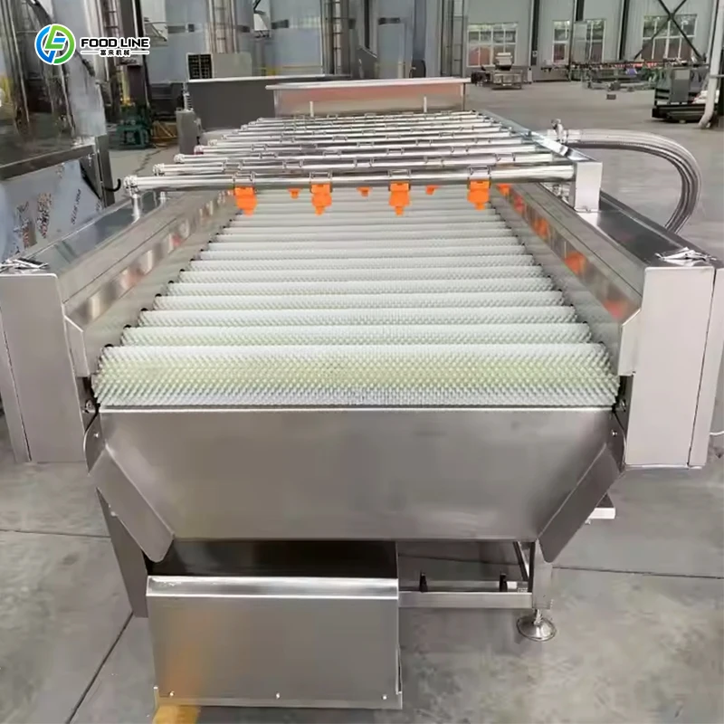 Brush Roller & Parallel Brush Vegetable Cleaning Machine, Multifunctional Ultrasonic Fruit and Vegetable Washer
Brush Roller & Parallel Brush Vegetable Cleaning Machine, Multifunctional Ultrasonic Fruit and Vegetable Washer