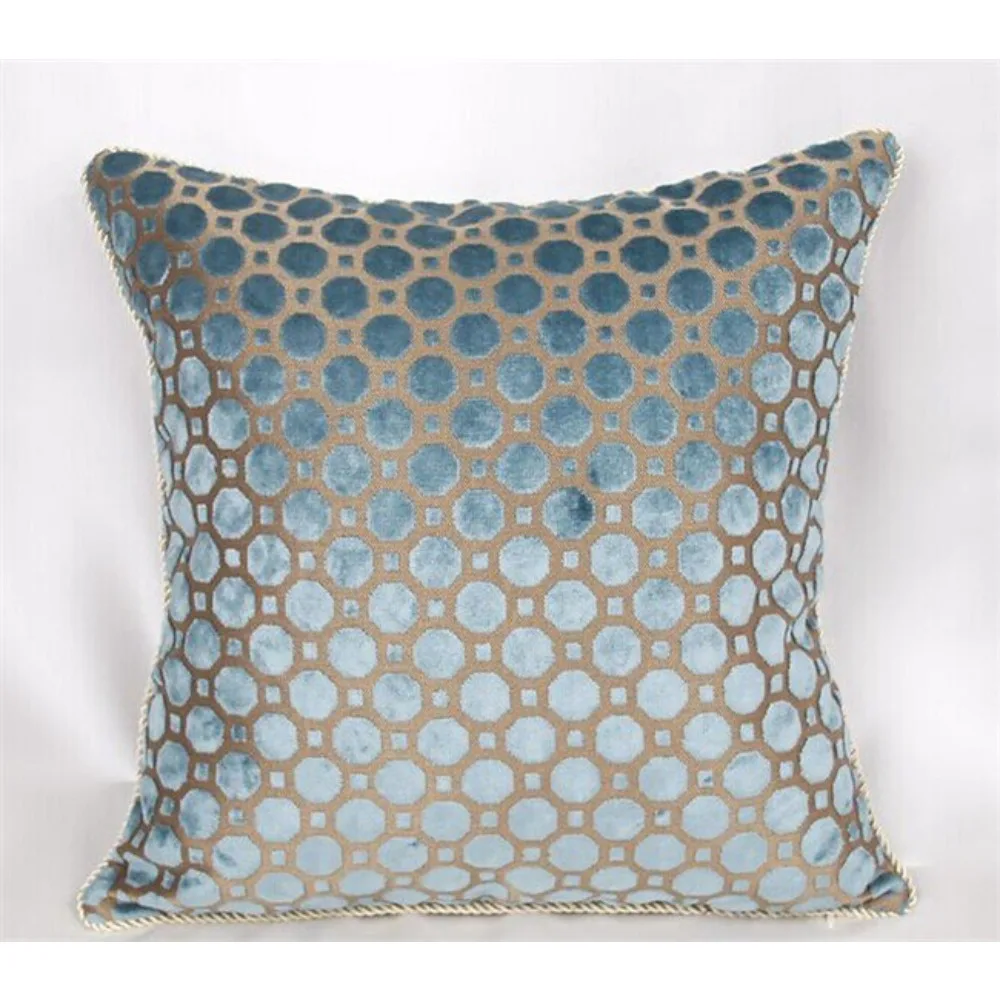 CIFBUY European Luxury Velvet Pile Cushion Cover 50x50//60x60cm Elegant Blue Dot Decorative Throw Pillow Case for Home Sofa Car
CIFBUY European Luxury Velvet Pile Cushion Cover 50x50//60x60cm Elegant Blue Dot Decorative Throw Pillow Case for Home Sofa Car