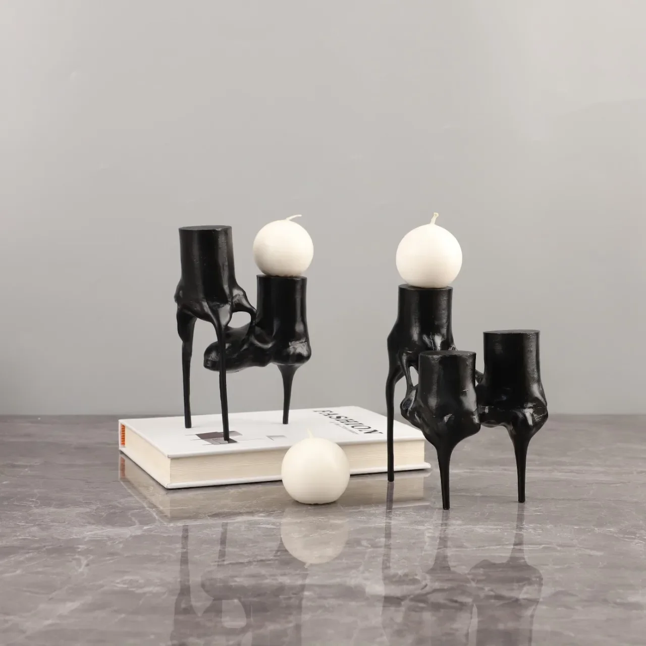 Metal Candlesticks Candelabrum Desktop Storage Container Candle Holder Abstract Irregular Cast Iron Tripod Candle Holder
Metal Candlesticks Candelabrum Desktop Storage Container Candle Holder Abstract Irregular Cast Iron Tripod Candle Holder
