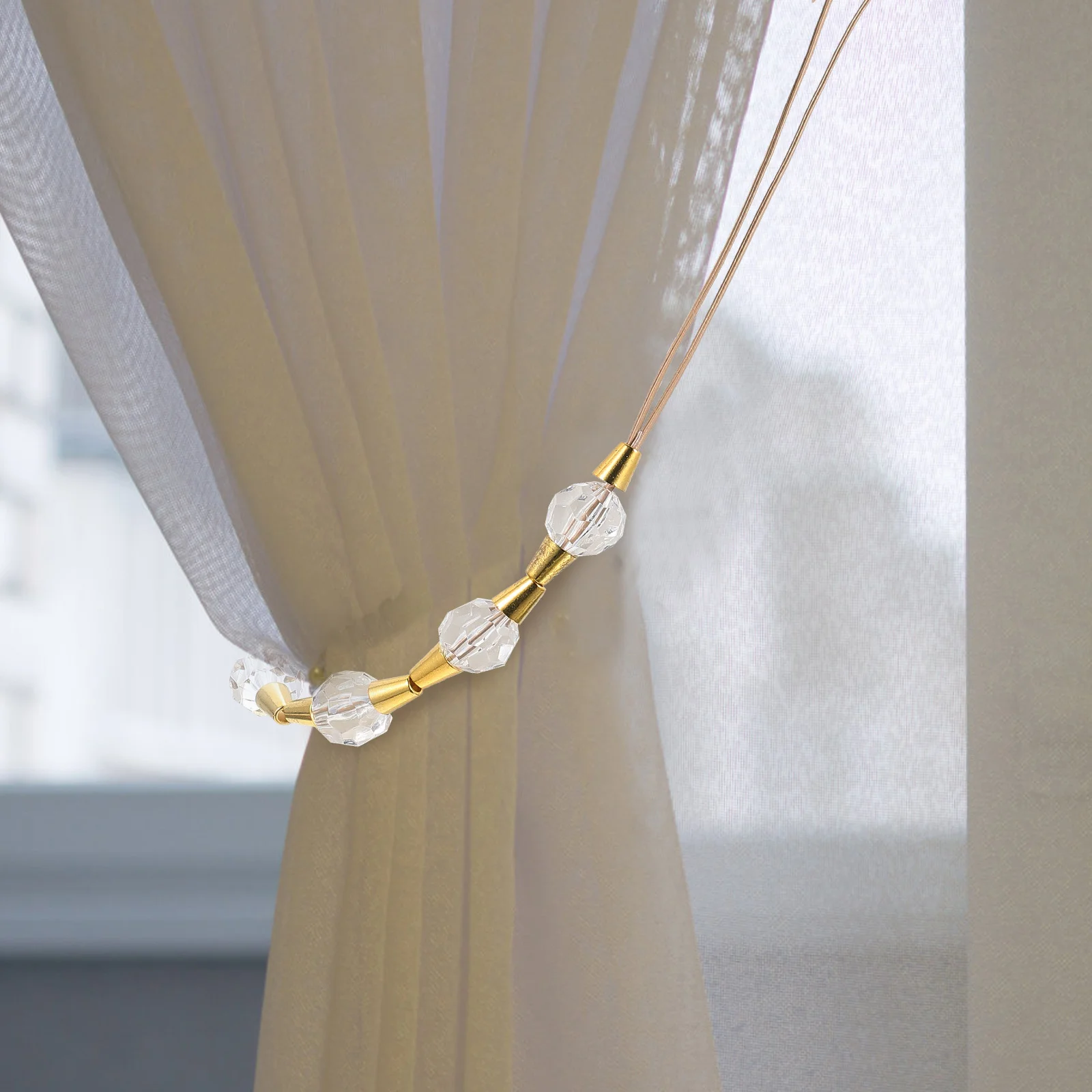 2pcs Curtain Tieback Set Crystal Design Delicate Home Decoration For Living Room Bedroom Kitchen Bathroom Office Studio
2pcs Curtain Tieback Set Crystal Design Delicate Home Decoration For Living Room Bedroom Kitchen Bathroom Office Studio