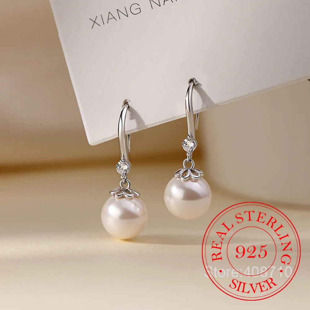 925 Sterling Silver Long Tassel Crystal Pearl Drop Earrings For Woman Christmas Party Gift Piercing Jewelry Aretes De Mujer
925 Sterling Silver Long Tassel Crystal Pearl Drop Earrings For Woman Christmas Party Gift Piercing Jewelry Aretes De Mujer