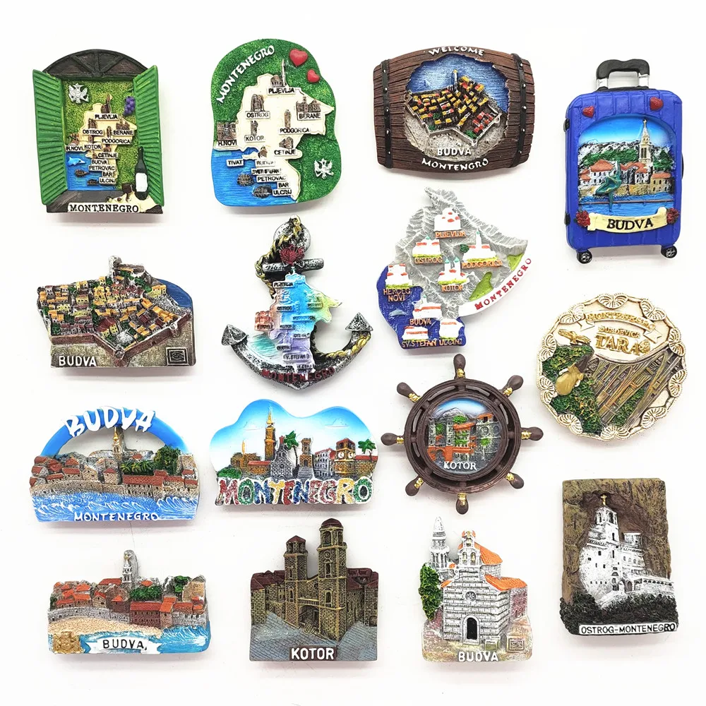 Europe Montenegro Tourist Souvenir Magnetic Refrigerator Sticker Collection Gift Fridge Magnets 
Europe Montenegro Tourist Souvenir Magnetic Refrigerator Sticker Collection Gift Fridge Magnets