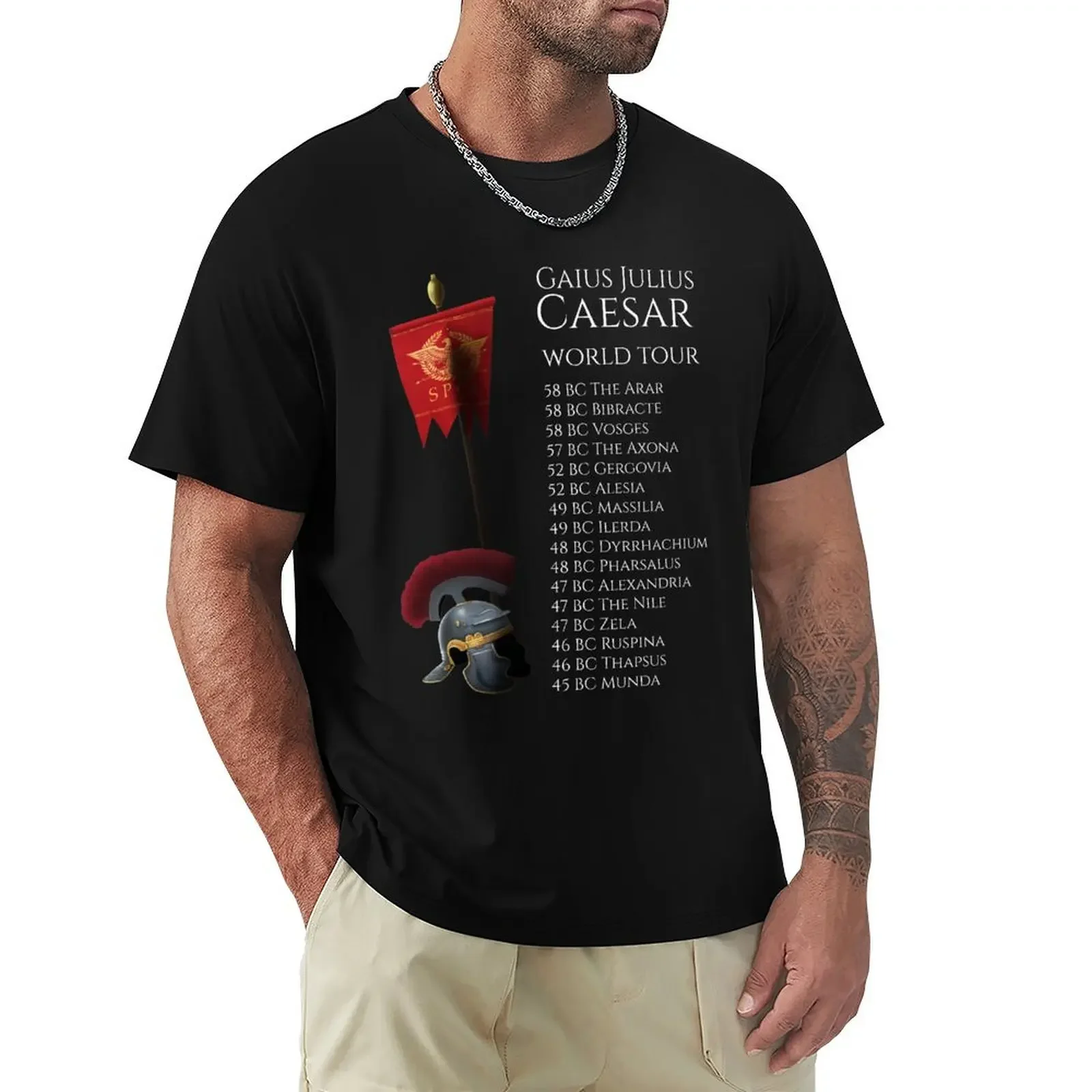 Gaius Julius Caesar World Tour T-Shirt street wear plain sublime mens t shirts pack
Gaius Julius Caesar World Tour T-Shirt street wear plain sublime mens t shirts pack
