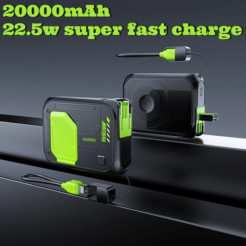 20000 мАч 22,5 Вт супер быстрая зарядка магнитный беспроводной блок питания переменного тока мобильный источник питания для IPhone Xiaomi Samsung HUAWEI
20000 мАч 22,5 Вт супер быстрая зарядка магнитный беспроводной блок питания переменного тока мобильный источник питания для IPhone Xiaomi Samsung HUAWEI