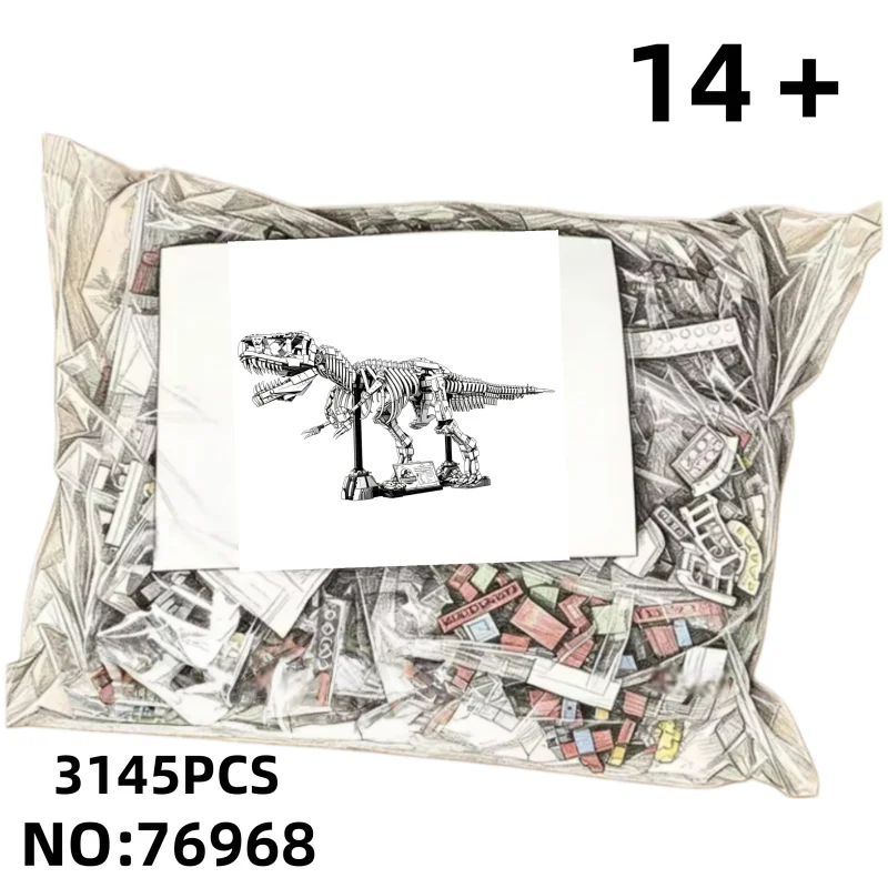 New 76968 Dinosaur T-Rex Fossils Tyrannosaurus Rex Building Blocks Dinosaur World Park Toys for Kids Boys Birthday Gifts
New 76968 Dinosaur T-Rex Fossils Tyrannosaurus Rex Building Blocks Dinosaur World Park Toys for Kids Boys Birthday Gifts