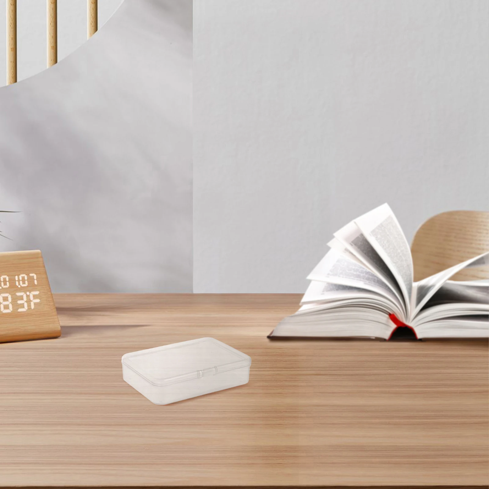 10Pcs Transparent Plastic Storage Box Card Case Clear Lid Stackable Organizer for Trading Cards Beads Crafts Business Cards Game
10Pcs Transparent Plastic Storage Box Card Case Clear Lid Stackable Organizer for Trading Cards Beads Crafts Business Cards Game