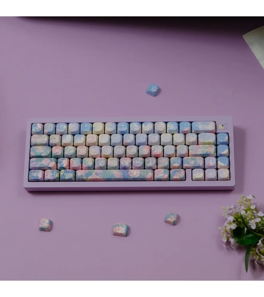 Keycap Sublimation mechanical keyboard cap wooting rose garden keycap PBTXOA height
Keycap Sublimation mechanical keyboard cap wooting rose garden keycap PBTXOA height