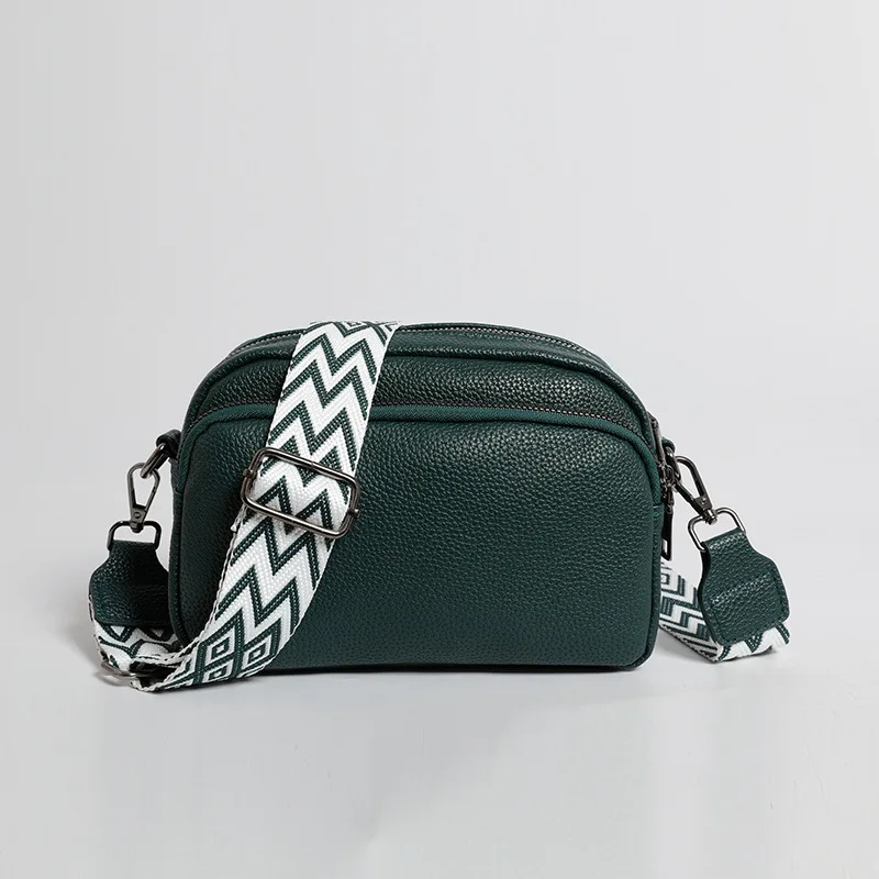 PU Shoulder Bag Simple Solid Color Bag Body Contains Zipper Bag with Adjustable Shoulder Strap Portable Messenger Bag
PU Shoulder Bag Simple Solid Color Bag Body Contains Zipper Bag with Adjustable Shoulder Strap Portable Messenger Bag