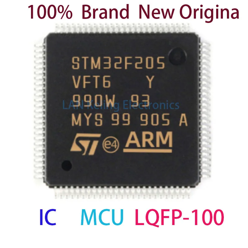 STM32F205VFT6 STM STM32F STM32F205 STM32F205VFT 100% Brand New Original IC MCU LQFP-100
STM32F205VFT6 STM STM32F STM32F205 STM32F205VFT 100% Brand New Original IC MCU LQFP-100