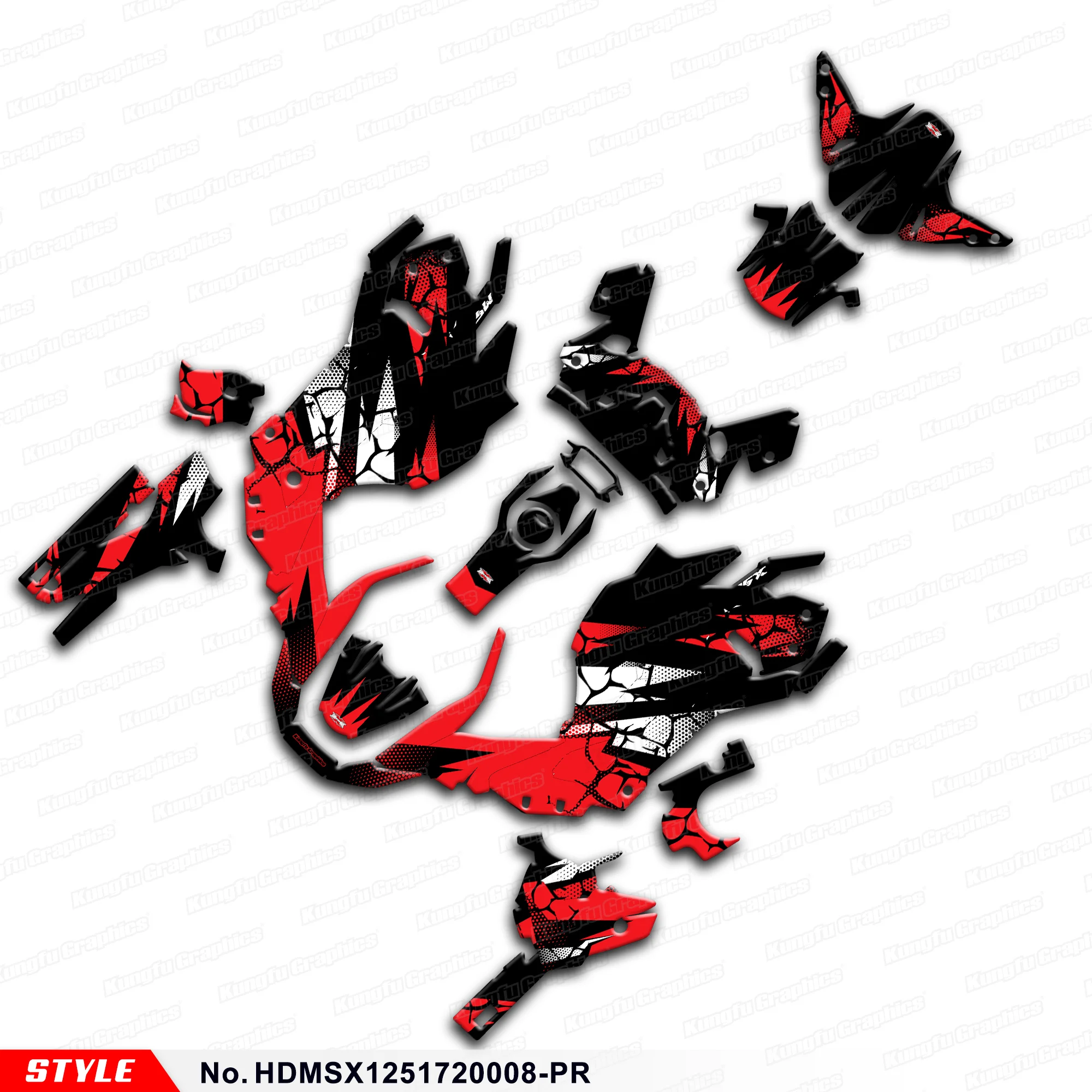 JY RACING Restyle Graphics Sticker Kit for Honda Grom & MSX 125 2017 2018 2019 2020 Accessories, HDMSX1251720008-PR
JY RACING Restyle Graphics Sticker Kit for Honda Grom & MSX 125 2017 2018 2019 2020 Accessories, HDMSX1251720008-PR