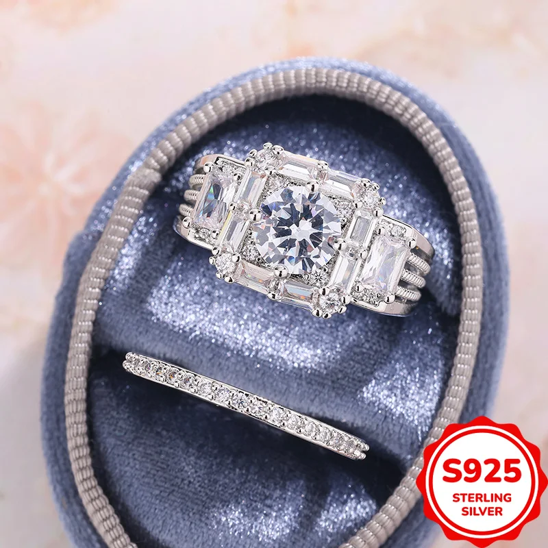 Chaoku Heavy Industry Authentic SA925 Silver Geometric Irregular Zirconia Women's Double Layer Stacking Ring
Chaoku Heavy Industry Authentic SA925 Silver Geometric Irregular Zirconia Women's Double Layer Stacking Ring