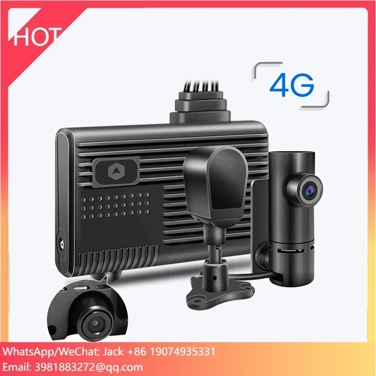 The New Car Black Box Camera Wifi ADAS 4G Lte Mini Dashcam 3 Channel Driver Monitoring
The New Car Black Box Camera Wifi ADAS 4G Lte Mini Dashcam 3 Channel Driver Monitoring