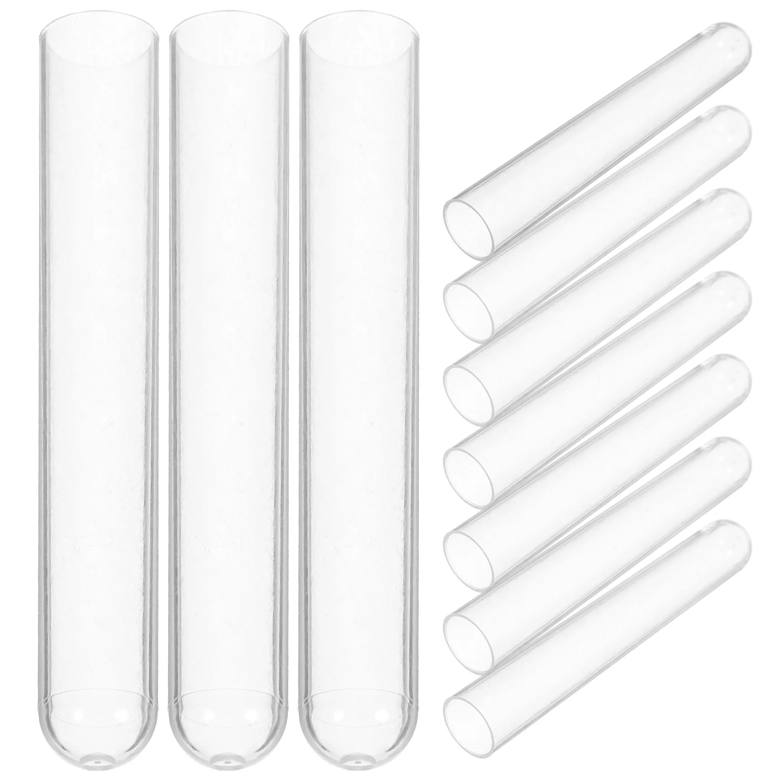 10 Pcs Test Tube Tubes Single-use Container Plastic Scientific Experiments Party Small Toy Clear Storage Toys
10 Pcs Test Tube Tubes Single-use Container Plastic Scientific Experiments Party Small Toy Clear Storage Toys