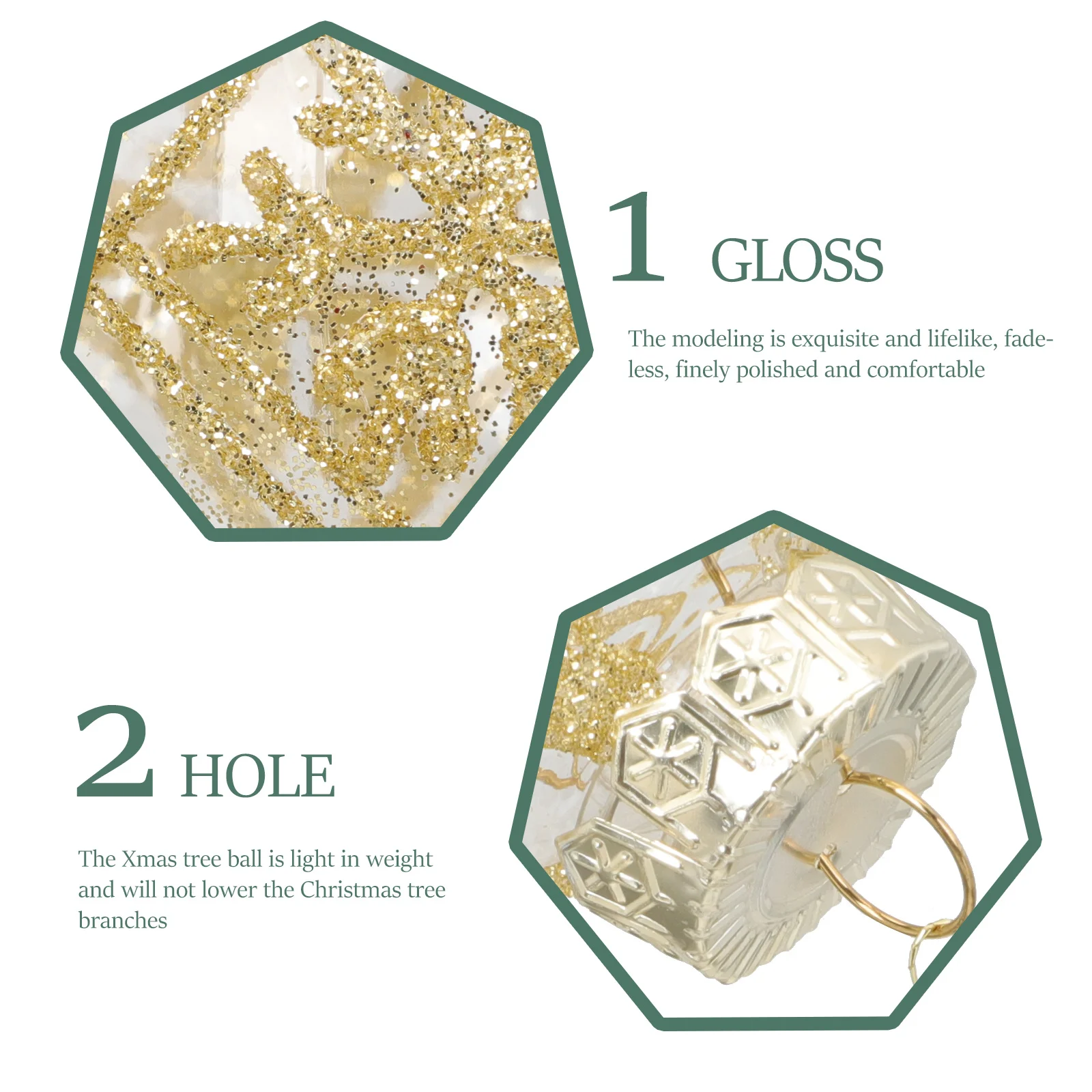 25Pcs Christmas Tree Ball Pendant Set Wear Resistant Decorative Hanging Balls for Holiday Party Garden Indoor Outdoor Use
25Pcs Christmas Tree Ball Pendant Set Wear Resistant Decorative Hanging Balls for Holiday Party Garden Indoor Outdoor Use