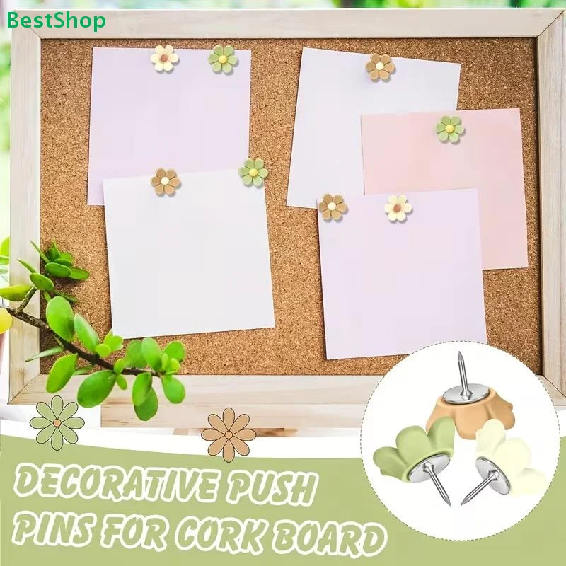 〔G〕Decorative Flower Push Pins,Colorful Floral Thumb Tacks Set for Cork Board,Bulletin Board & Photo Wall Decor
〔G〕Decorative Flower Push Pins,Colorful Floral Thumb Tacks Set for Cork Board,Bulletin Board & Photo Wall Decor