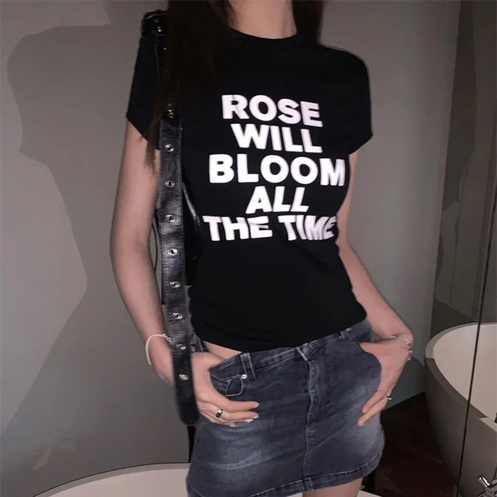 Leisure Activities 2000S Aesthetic Black Brand New Condition Letter Pattern Polyester Material Short Sleeve Design
Leisure Activities 2000S Aesthetic Black Brand New Condition Letter Pattern Polyester Material Short Sleeve Design