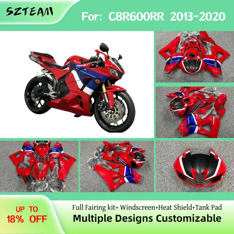 CBR600RR 2013 2014 2015 2016 2017 2018 2019 2020 ABS Fairings for Honda CBR 600RR 13-20 Fairing Set Panel Kit Fit
CBR600RR 2013 2014 2015 2016 2017 2018 2019 2020 ABS Fairings for Honda CBR 600RR 13-20 Fairing Set Panel Kit Fit
