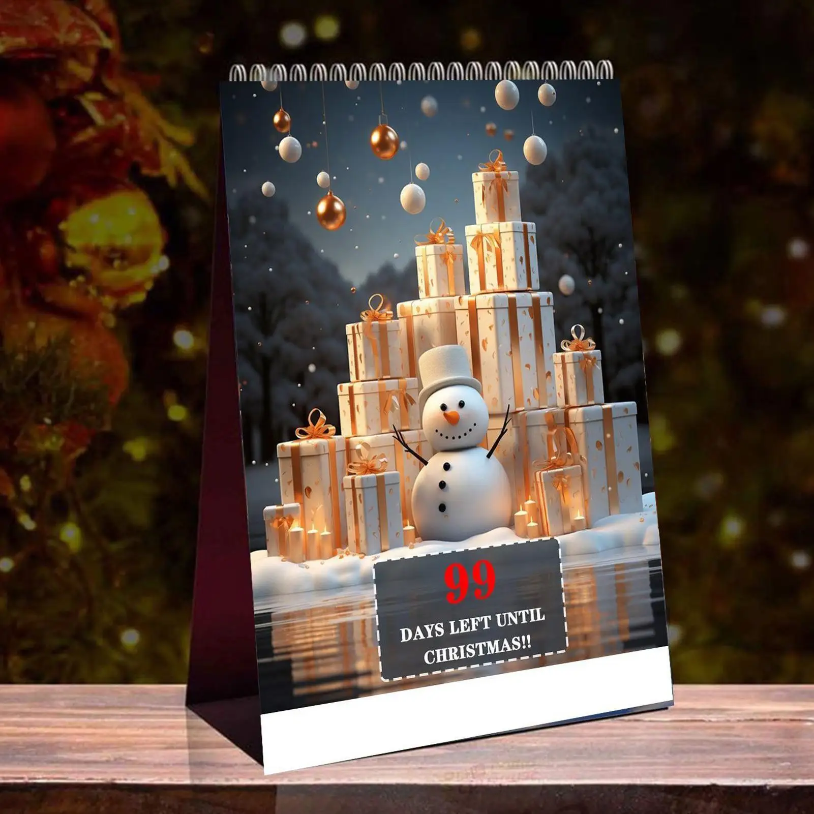 100 Days Christmas Countdown Calendar 2025 - Tabletop & Wall Hanging Decor for Home, Office, Party
100 Days Christmas Countdown Calendar 2025 - Tabletop & Wall Hanging Decor for Home, Office, Party