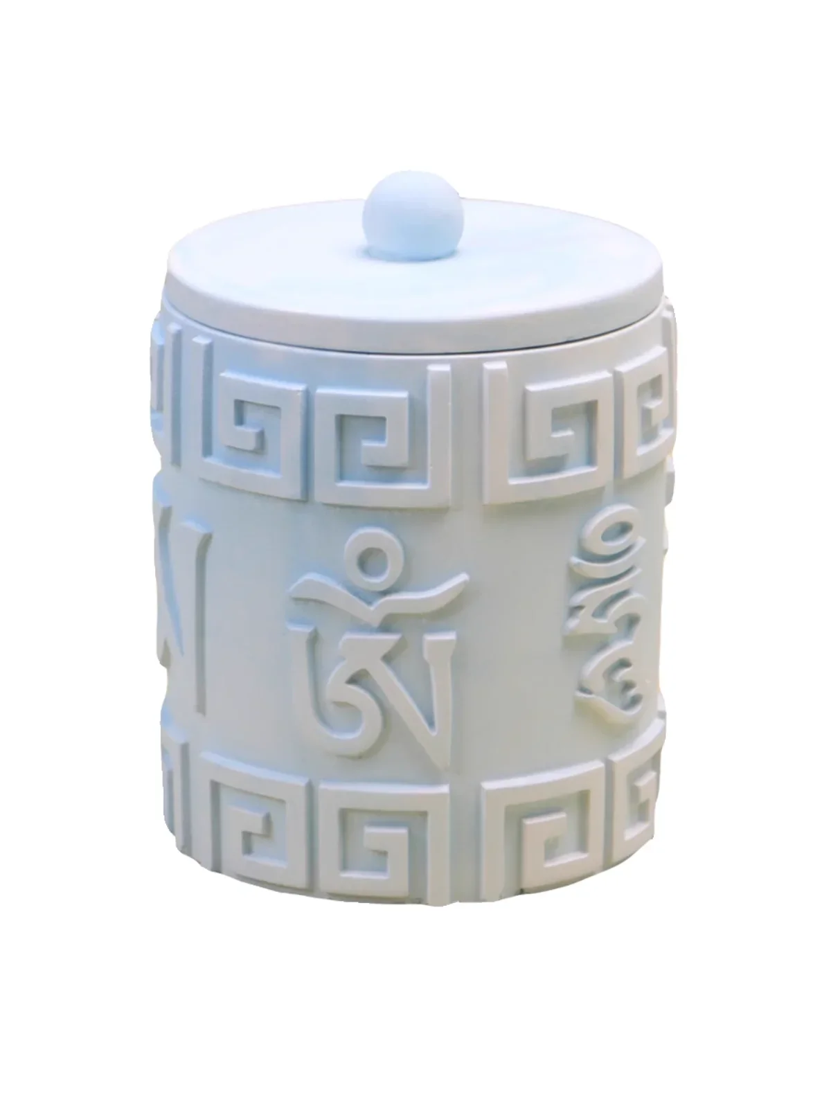 Chinese handmade cement wax cup mold silicone 3d six-character mantra round fragrance candle holder diy custom mold
Chinese handmade cement wax cup mold silicone 3d six-character mantra round fragrance candle holder diy custom mold