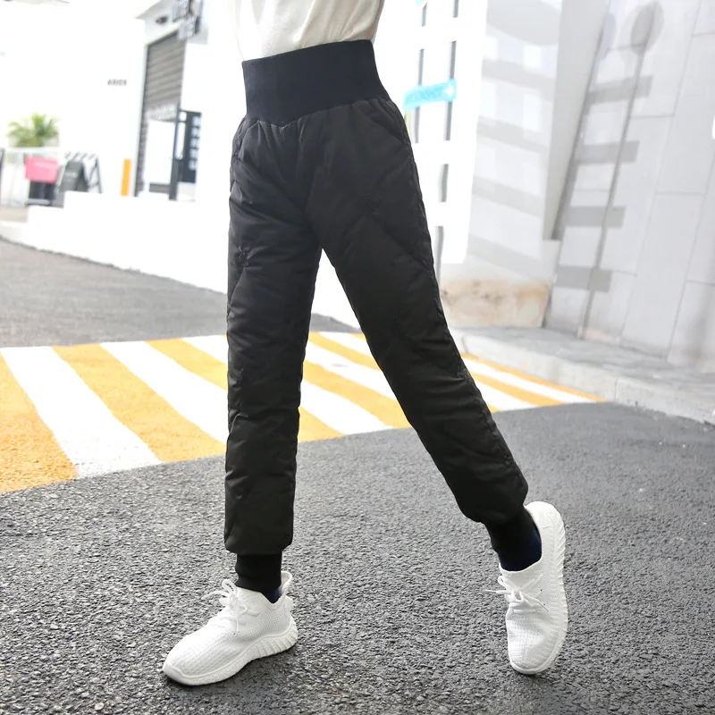 High Quality Girls Pants Winter White Duck Down Trousers for Teenagers Pure Color Thicken Warm Outdoor Windproof Sweatpants New
High Quality Girls Pants Winter White Duck Down Trousers for Teenagers Pure Color Thicken Warm Outdoor Windproof Sweatpants New