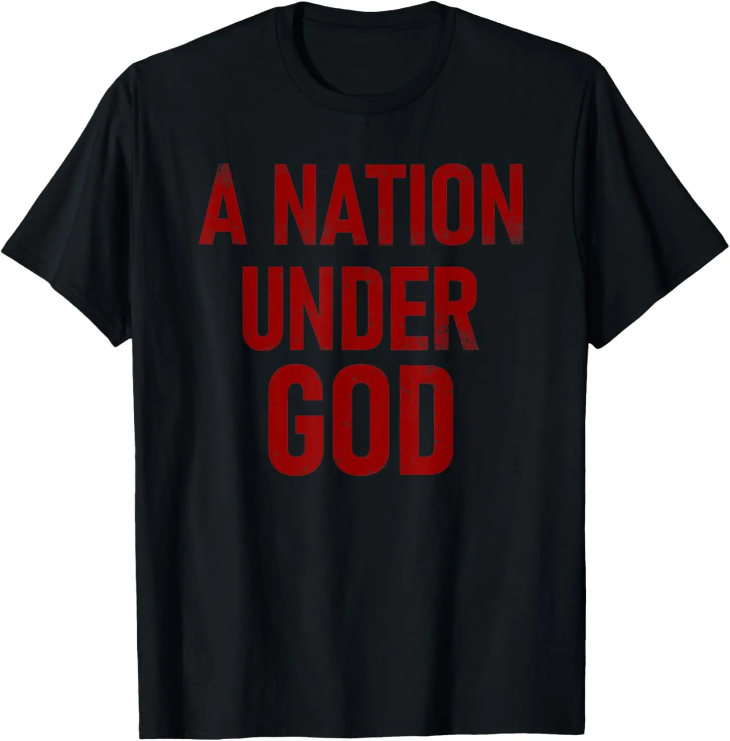Patriotic A Nation Under God 4th of July Men and Women's T-Shirt
Patriotic A Nation Under God 4th of July Men and Women's T-Shirt