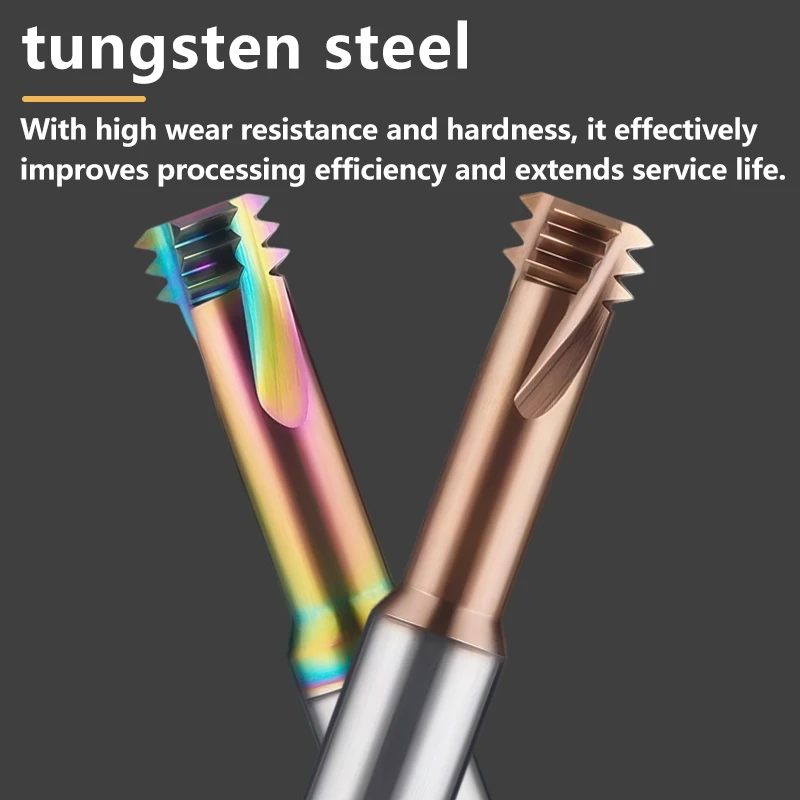 Фреза для нарезания резьбы GULING CNC из карбида вольфрама, трехрядная, M1.2-M24
Фреза для нарезания резьбы GULING CNC из карбида вольфрама, трехрядная, M1.2-M24