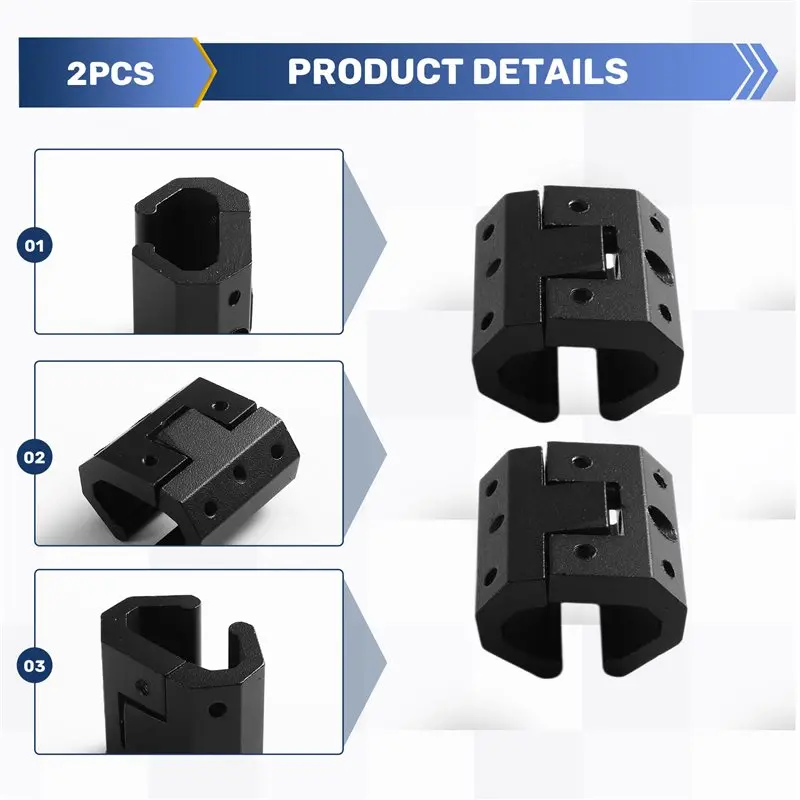 A25F-Side On Rail Corner Rail Clip-Universal Rail Adapter Mounts For For System Rail
A25F-Side On Rail Corner Rail Clip-Universal Rail Adapter Mounts For For System Rail
