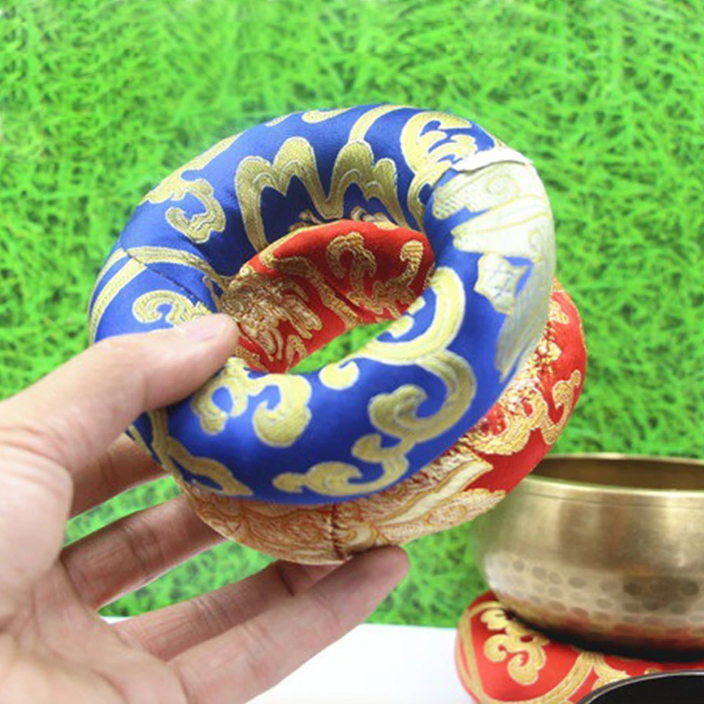 Fine Workmanship Cotton Silk Music Meditation Bowl Pad Singing Bowl Mat Buddhism Product
Fine Workmanship Cotton Silk Music Meditation Bowl Pad Singing Bowl Mat Buddhism Product